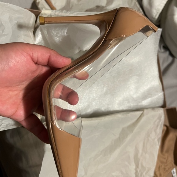 Gianvito Rossi Plexi heels size 35 nude - Picture 4 of 15